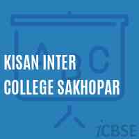 Kisan Inter College Sakhopar High School Logo