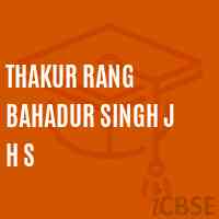 Thakur Rang Bahadur Singh J H S Middle School Logo