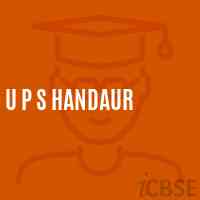 U P S Handaur Middle School Logo