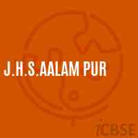 J.H.S.Aalam Pur Middle School Logo