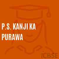 P.S. Kanji Ka Purawa Primary School Logo