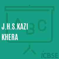 J.H.S.Kazi Khera Middle School Logo