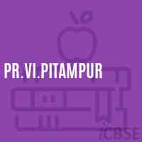 Pr.Vi.Pitampur Primary School Logo