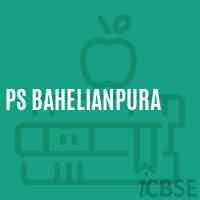Ps Bahelianpura Primary School Logo