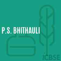 P.S. Bhithauli Primary School Logo