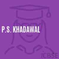 P.S. Khadawal Primary School Logo