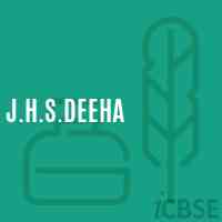 J.H.S.Deeha Middle School Logo
