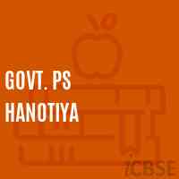 Govt. Ps Hanotiya Primary School Logo