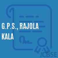 G.P.S., Rajola Kala Primary School Logo