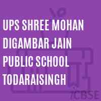 Ups Shree Mohan Digambar Jain Public School Todaraisingh Logo