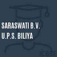 Saraswati B.V. U.P.S. Biliya Middle School Logo
