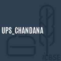Ups_Chandana Middle School Logo
