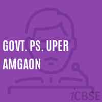 Govt. Ps. Uper Amgaon Primary School Logo
