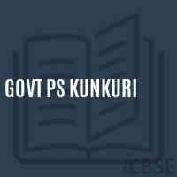 Govt Ps Kunkuri Primary School Logo
