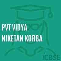Pvt Vidya Niketan Korba Middle School Logo