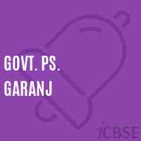 Govt. Ps. Garanj Primary School Logo