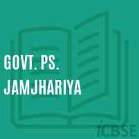 Govt. Ps. Jamjhariya Primary School Logo