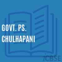 Govt. Ps. Chulhapani Primary School Logo