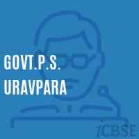 Govt.P.S. Uravpara Primary School Logo