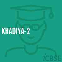 Khadiya-2 Middle School Logo