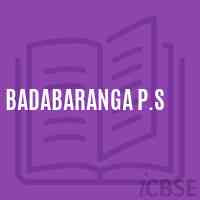 Badabaranga P.S Primary School Logo