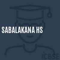 Sabalakana Hs School Logo