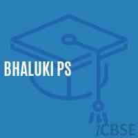 Bhaluki Ps Primary School Logo