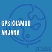 Gps Khamod Anjana Primary School Logo