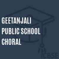 Geetanjali Public School Choral Logo