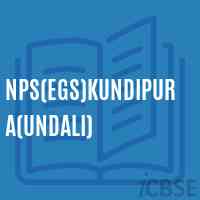 Nps(Egs)Kundipura(Undali) Primary School Logo