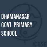 Dhamanasar Govt. Primary School Logo