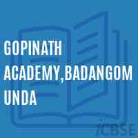 Gopinath Academy,Badangomunda School Logo