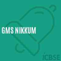 Gms Nikkum Middle School Logo