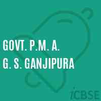Govt. P.M. A. G. S. Ganjipura Primary School Logo