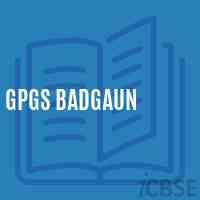 Gpgs Badgaun Primary School Logo