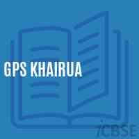 Gps Khairua Primary School Logo