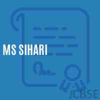 Ms Sihari Middle School Logo