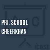 Pri. School Cheerkhan Logo
