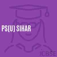 Ps(U) Sihar Primary School Logo