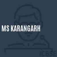 Ms Karangarh Middle School Logo