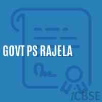 Govt Ps Rajela Primary School Logo