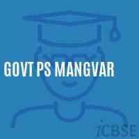 Govt Ps Mangvar Primary School Logo