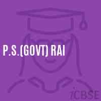 P.S.(Govt) Rai Primary School Logo