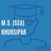 M.S. (Ssa) Khursipar Middle School Logo