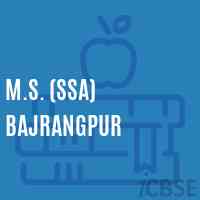 M.S. (Ssa) Bajrangpur Middle School Logo