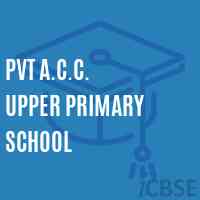 Pvt A.C.C. Upper Primary School Logo