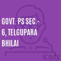 Govt. Ps Sec.- 6, Telgupara Bhilai Primary School Logo
