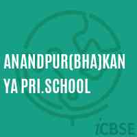 Anandpur(Bha)Kanya Pri.School Logo