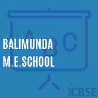 Balimunda M.E.School Logo