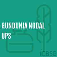 Gundunia Nodal Ups Middle School Logo